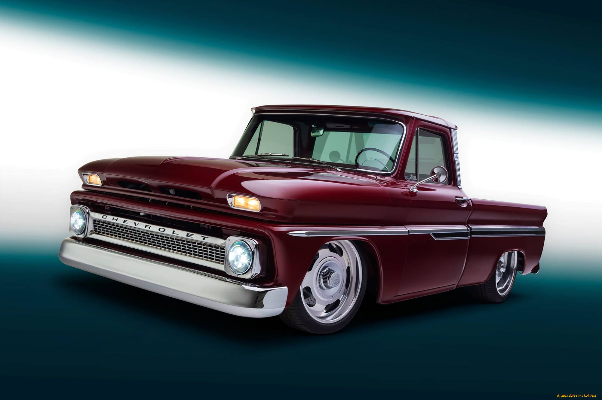 , custom pick-up, chevrolet